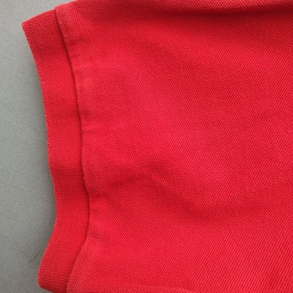 Polo Ralph Lauren 2 Button‎ Short Sleeve Cotton Polo Shirt Men's 4XB Light Red